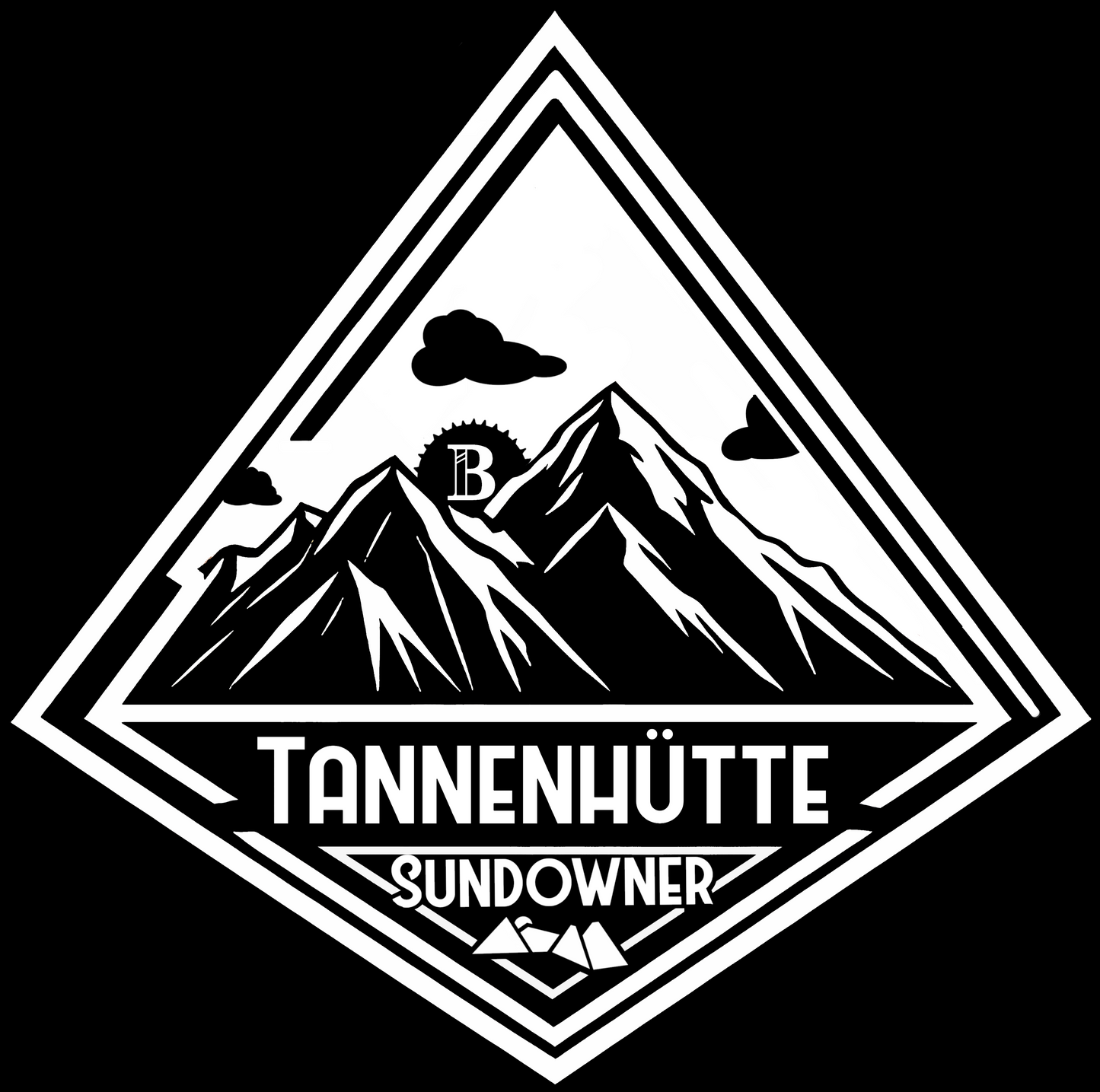 "Sundowner" Tannenhütte T-Shirt